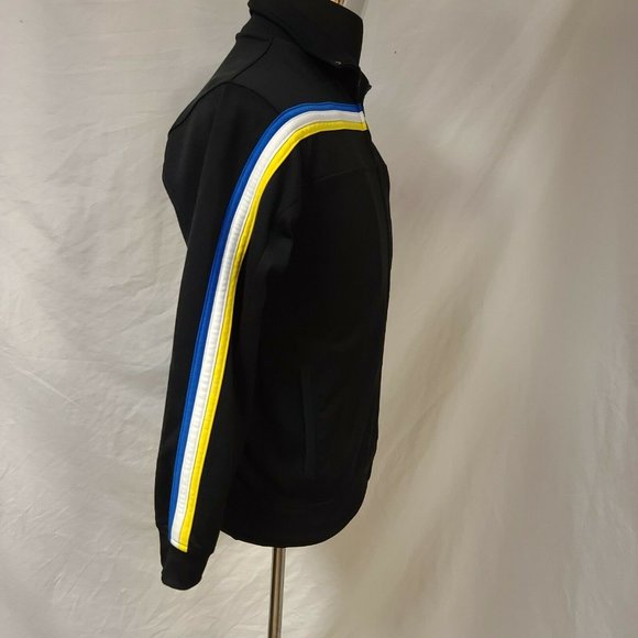 PUMA Boys Large Black Long Sleeve Full Zip Cotton Polyester Track Jacket - Picture 5 of 12